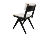 VINTAGE INSPIRED DINING CHAIR IN BLACK
