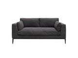 TYSON 3 SEATER SOFA - RELAXED BLACK