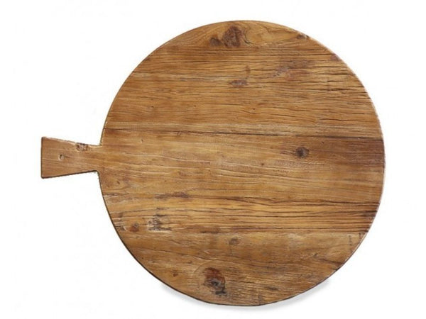 ARTISAN ROUND BREAD BOARD - 50CM, WITH HANDLE