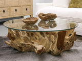 CRUSOE ROOT COFFEE TABLE - ROUND