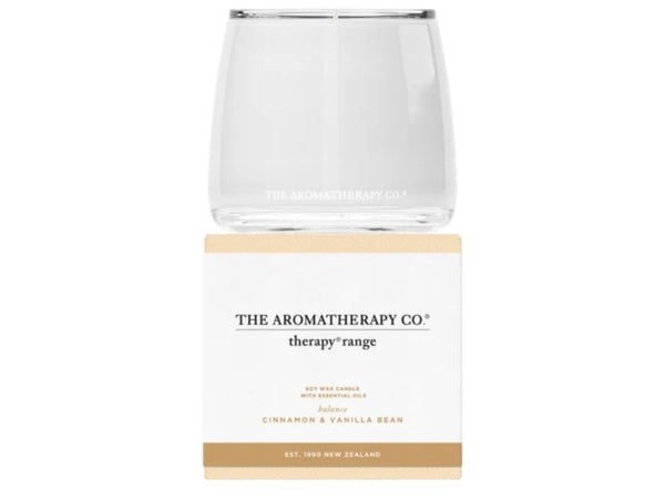 The Aromatherapy Co. Therapy® Candle Balance - Cinnamon & Vanilla Bean