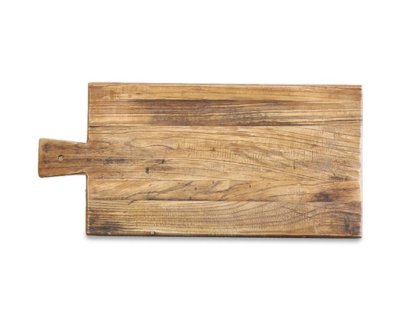 ARTISAN RECTANGLE BREAD BOARD - 45CM , WITH HANDLE