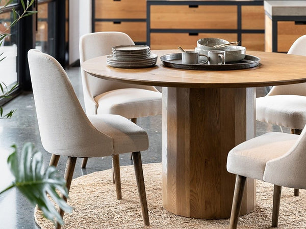 CHICAGO ROUND DINING TABLE - ROUND BASE
